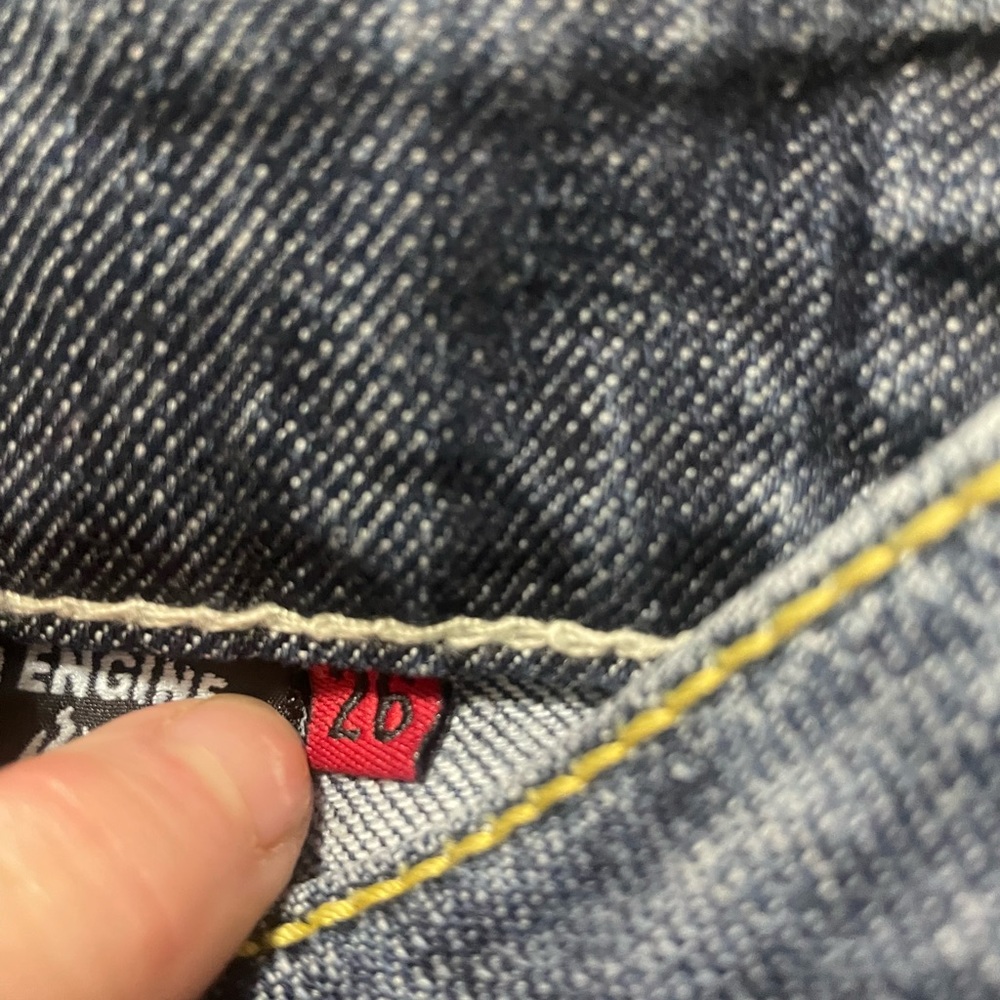 Red Engine Boot Cut Jeans - Picture 4 of 5